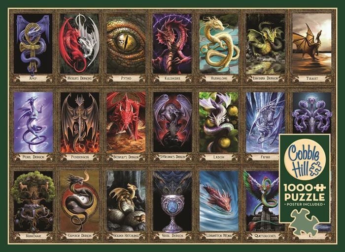 Weitere Ansicht: COBBLE HILL PUZZLES - Drachen 1000 Teile
