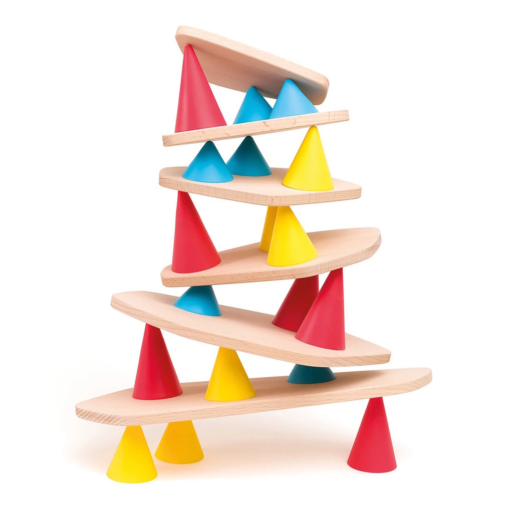 Weitere Ansicht: OPPI Toys - Piks Stapelspielzeug Set klein