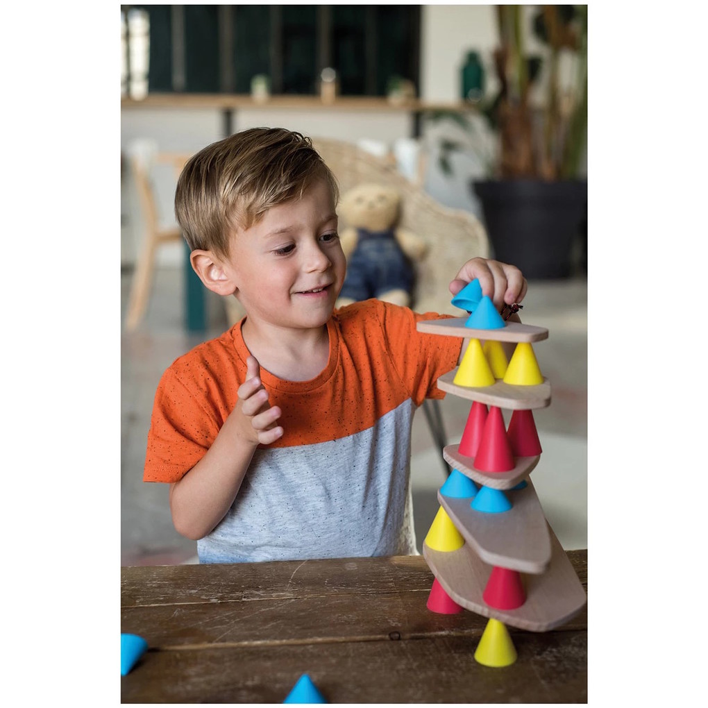 Weitere Ansicht: OPPI Toys - Piks Stapelspielzeug Set klein