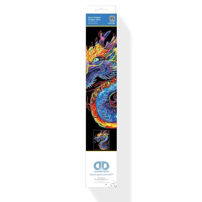Weitere Ansicht: DIAMOND DOTZ - Diamond Painting Neon Drache