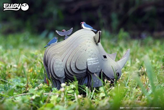 Weitere Ansicht: Eugy - 3D Bastelset Nashorn
