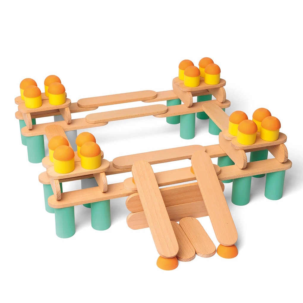 Weitere Ansicht: OPPI Toys - Stix Konstruktionsspielzeug 108-teilig
