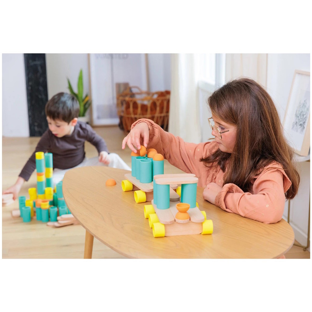 Weitere Ansicht: OPPI Toys - Stix Konstruktionsspielzeug 108-teilig