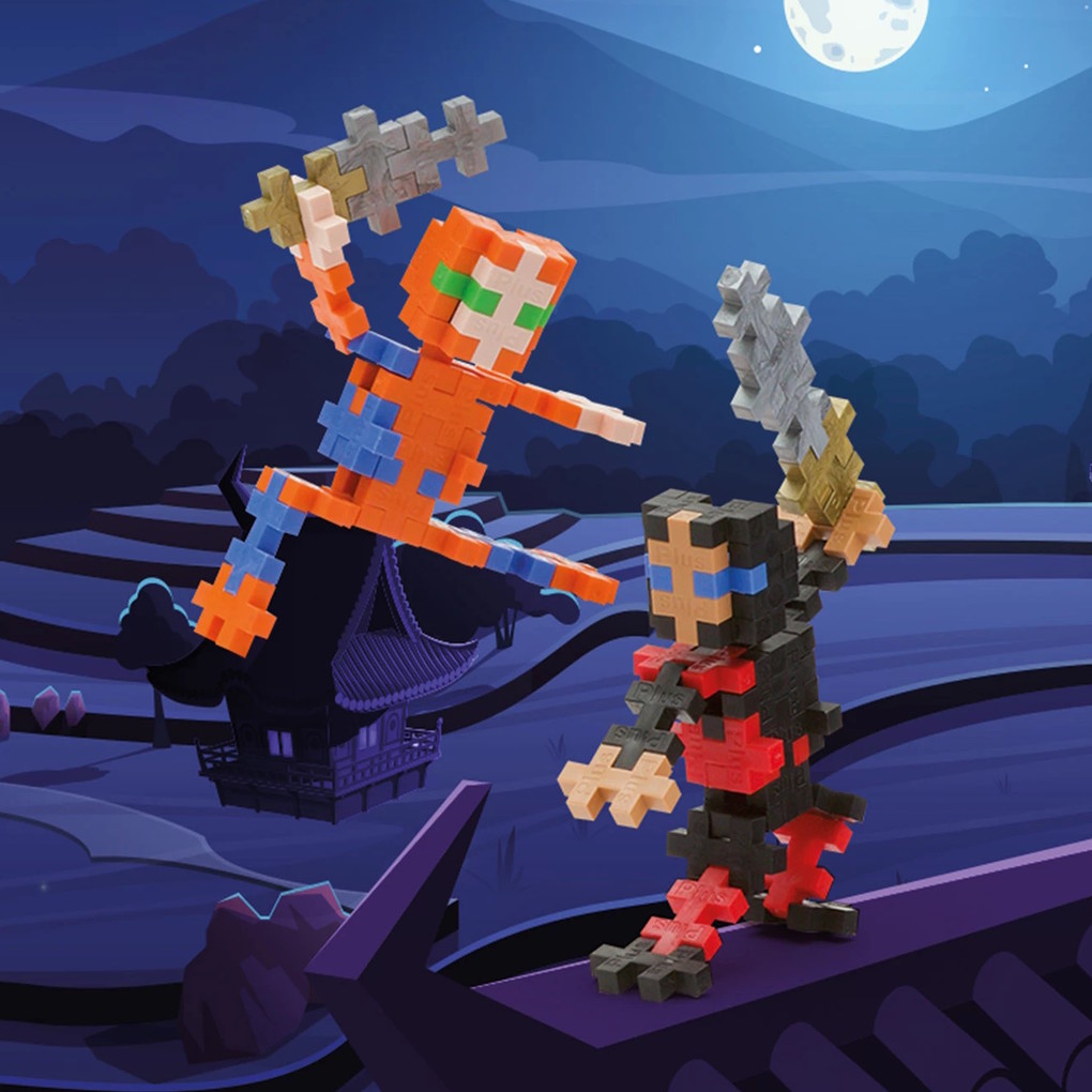 Weitere Ansicht: Plus-Plus - Ninja - 100 Kreativ Bausteine