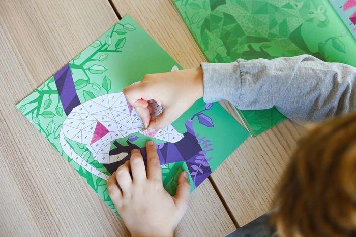 Weitere Ansicht: Sticker Painting Buch Safari (MQ3)