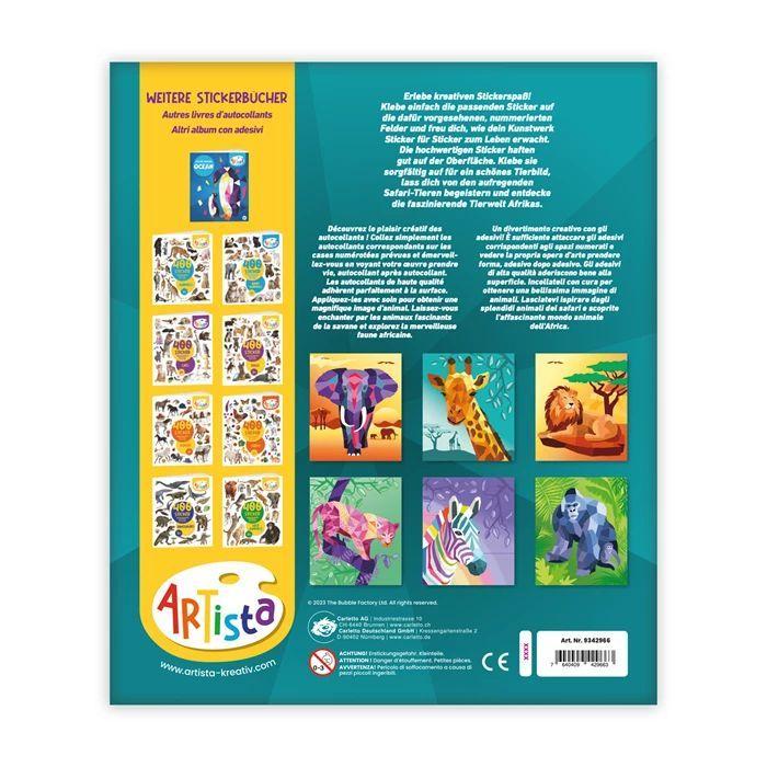 Weitere Ansicht: Sticker Painting Buch Safari (MQ3)