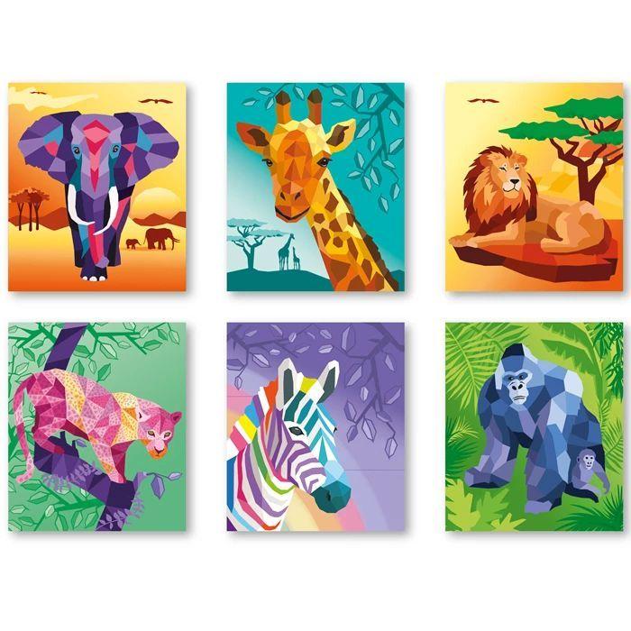 Weitere Ansicht: Sticker Painting Buch Safari (MQ3)