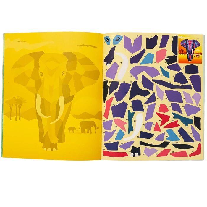 Weitere Ansicht: Sticker Painting Buch Safari (MQ3)