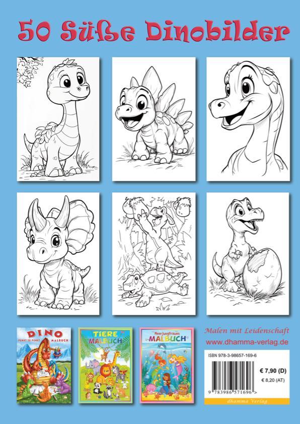 Weitere Ansicht: Dino Malbuch ab 4 Jahren