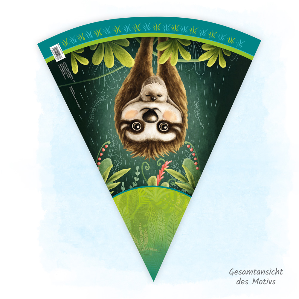 Weitere Ansicht: Trötsch Schultüte 50 cm Faultier