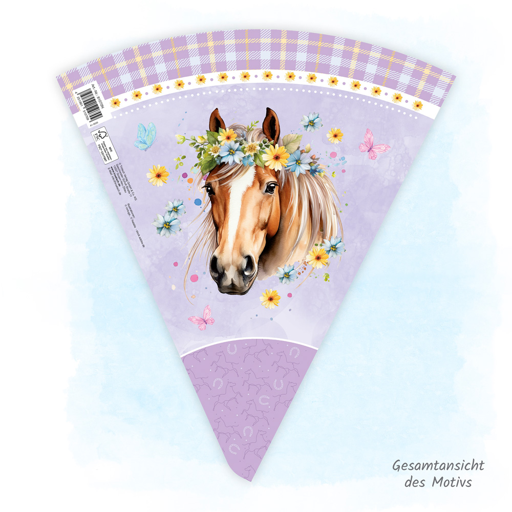 Weitere Ansicht: Trötsch Schultüte 35 cm Pferde