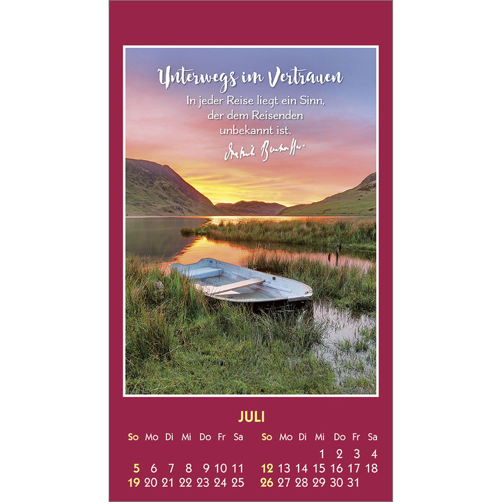 Weitere Ansicht: Gott ist bei dir 2026 | Dietrich Bonhoeffer