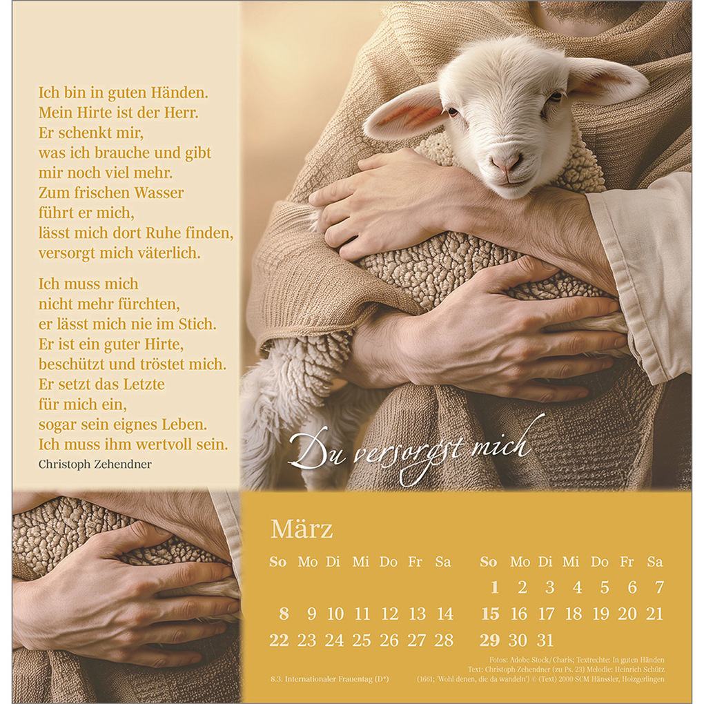 Weitere Ansicht: Sei behütet auf allen Wegen 2026