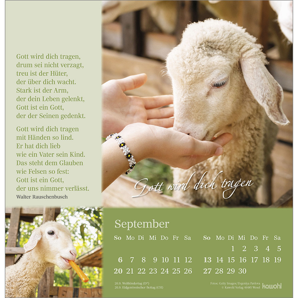 Weitere Ansicht: Sei behütet auf allen Wegen 2026