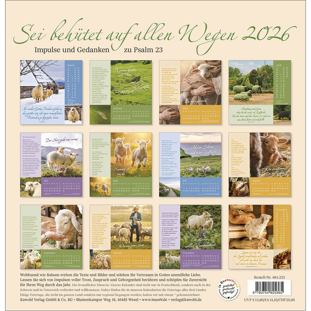 Weitere Ansicht: Sei behütet auf allen Wegen 2026