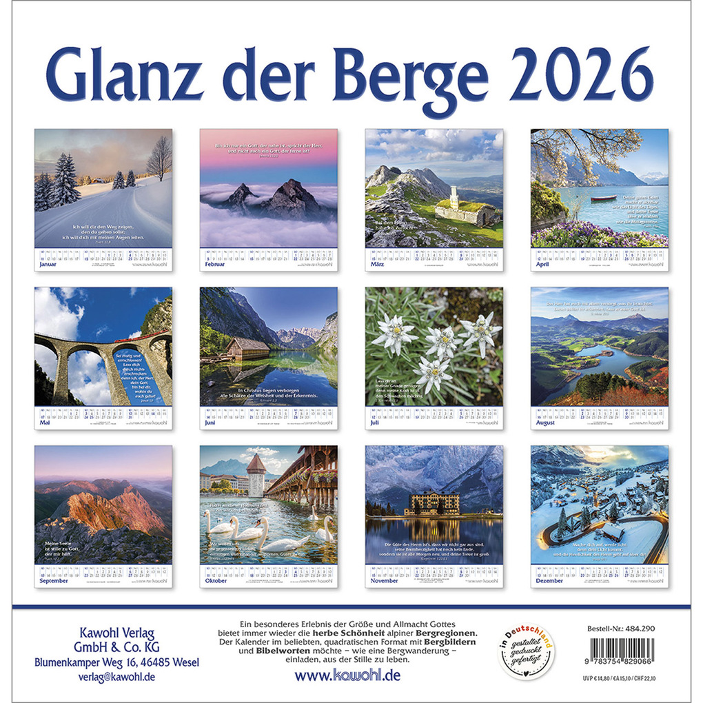 Weitere Ansicht: Glanz der Berge 2026