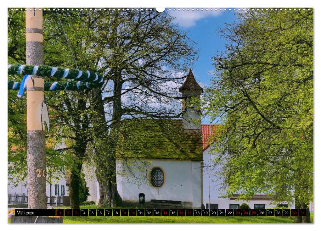 Weitere Ansicht: Die Stauden - Heimat in den westlichen Wälder Augsburg (Wandkalender 2026 DIN A2 quer), CALVENDO Monatskalender | Herbert Böck, Calvendo