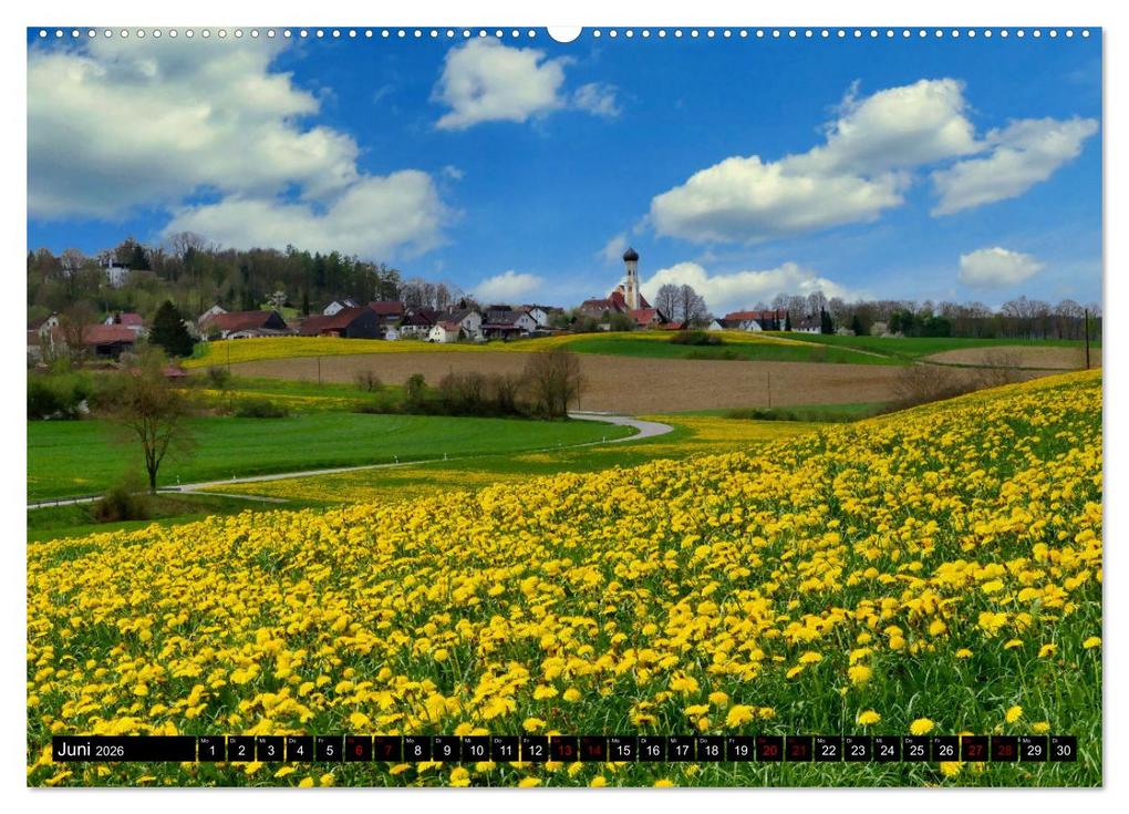 Weitere Ansicht: Die Stauden - Heimat in den westlichen Wälder Augsburg (Wandkalender 2026 DIN A2 quer), CALVENDO Monatskalender | Herbert Böck, Calvendo