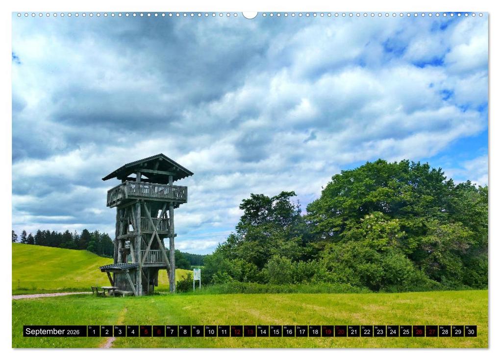 Weitere Ansicht: Die Stauden - Heimat in den westlichen Wälder Augsburg (Wandkalender 2026 DIN A2 quer), CALVENDO Monatskalender | Herbert Böck, Calvendo