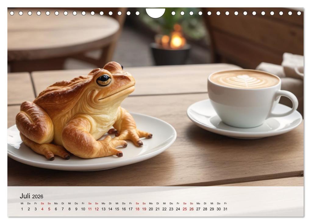 Weitere Ansicht: Tierische Croissants (Wandkalender 2026 DIN A4 quer), CALVENDO Monatskalender | ShirtScene ShirtScene, Calvendo, ShirtScene
