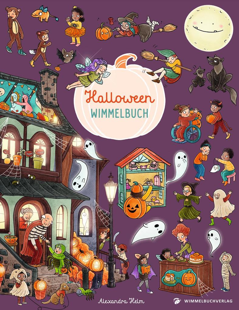Produktbild: Halloween Wimmelbuch