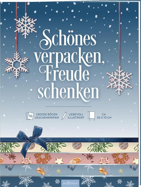 Produktbild: Geschenkpapier Zauberhafte Weihnachtszeit