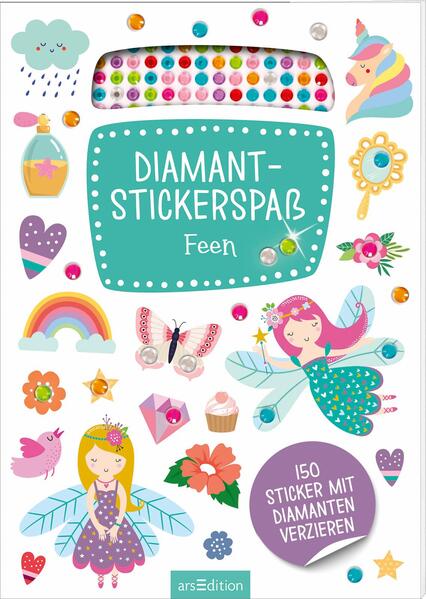 Produktbild: Diamant-Stickerspaß Feen