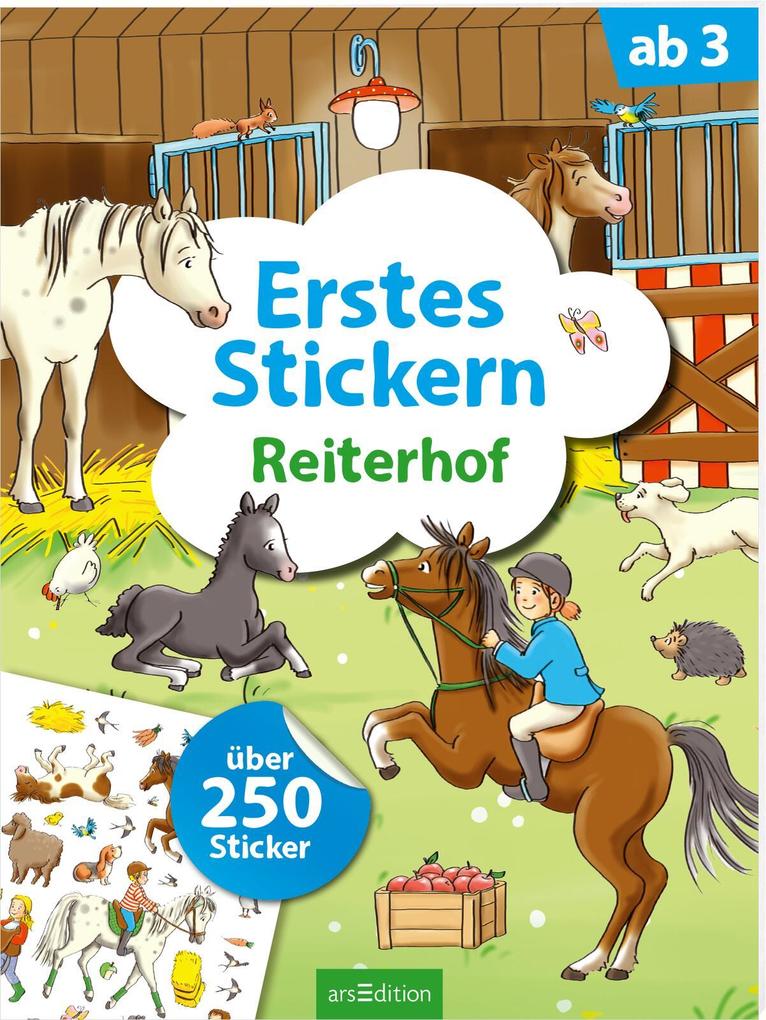 Produktbild: Erstes Stickern - Reiterhof