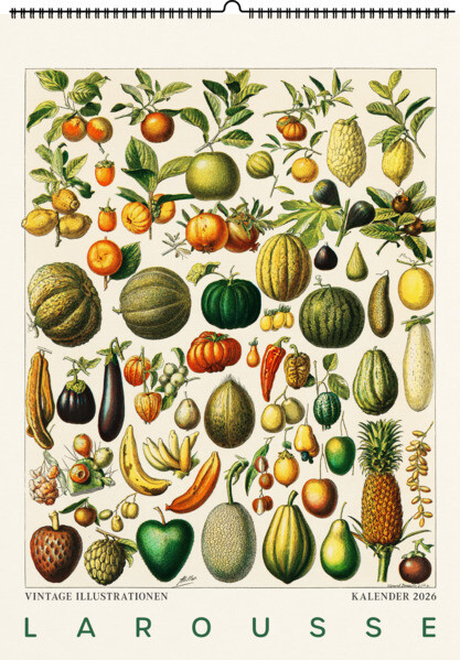 Produktbild: Larousse. Wandkalender 2026