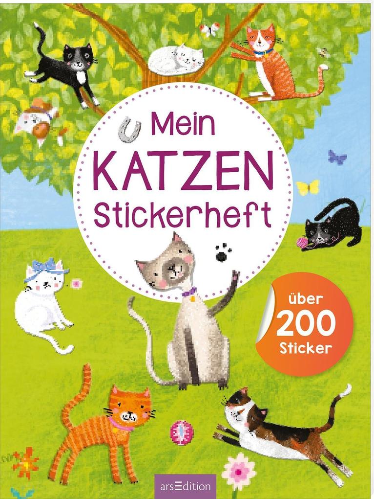 Produktbild: Mein Katzen-Stickerheft