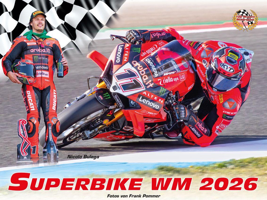 Produktbild: Superbike WM Kalender 2026 | Frank Pommer