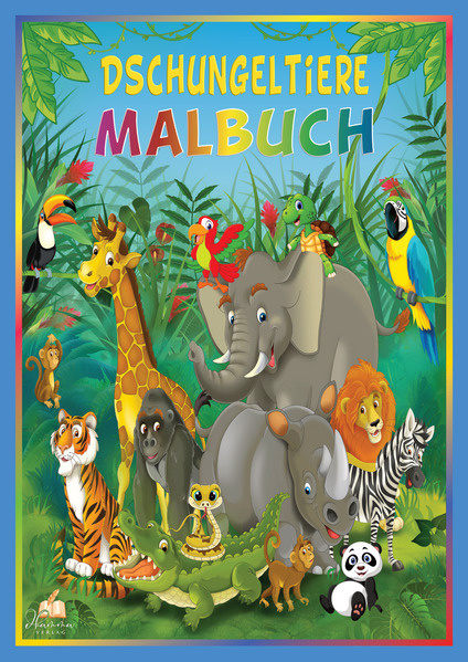 Produktbild: Dschungeltiere Malbuch | Josef Mickey Müller