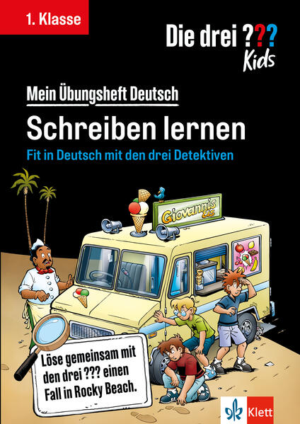 Produktbild: Die drei ??? Kids: Mein Übungsheft Deutsch 1. Klasse - Schreiben lernen