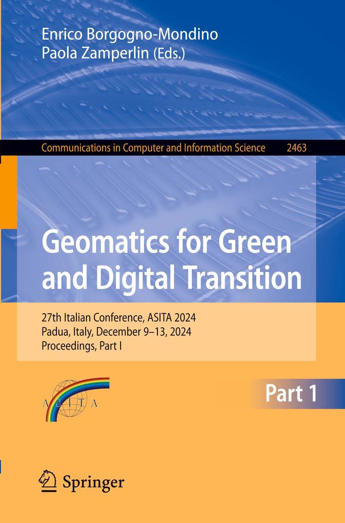 Produktbild: Geomatics for Green and Digital Transition