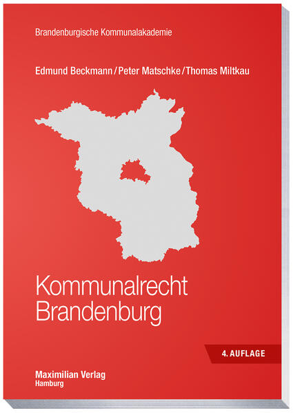 Produktbild: Kommunalrecht Brandenburg | Edmund Beckmann, Peter Matschke, Thomas Miltkau
