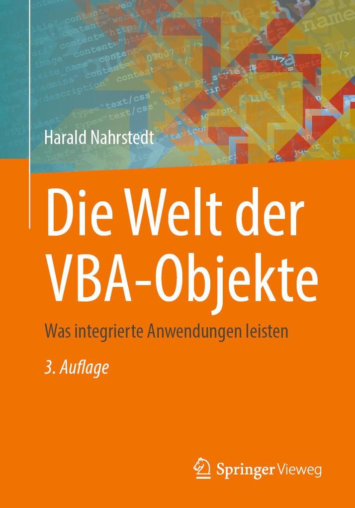 Produktbild: Die Welt der VBA-Objekte | Harald Nahrstedt