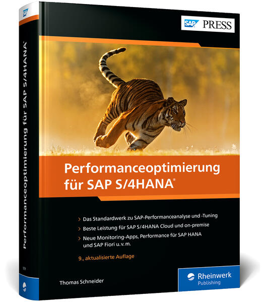 Produktbild: Performanceoptimierung für SAP S/4HANA | Thomas Schneider