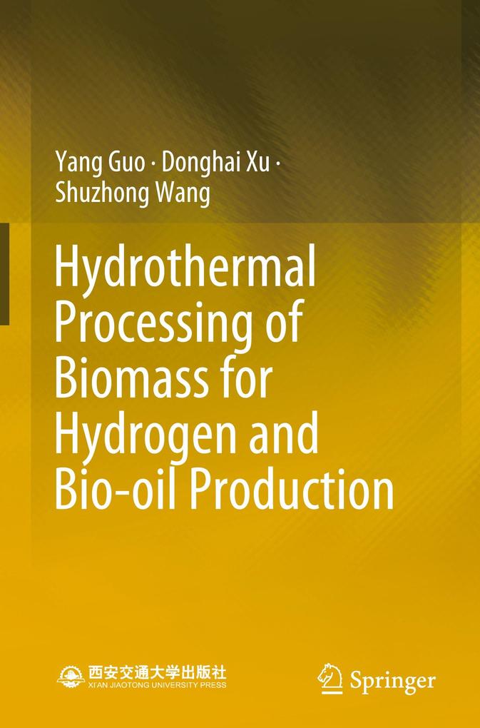 Produktbild: Hydrothermal Processing of Biomass for Hydrogen and Bio-oil Production | Yang Guo, Donghai Xu, Shuzhong Wang