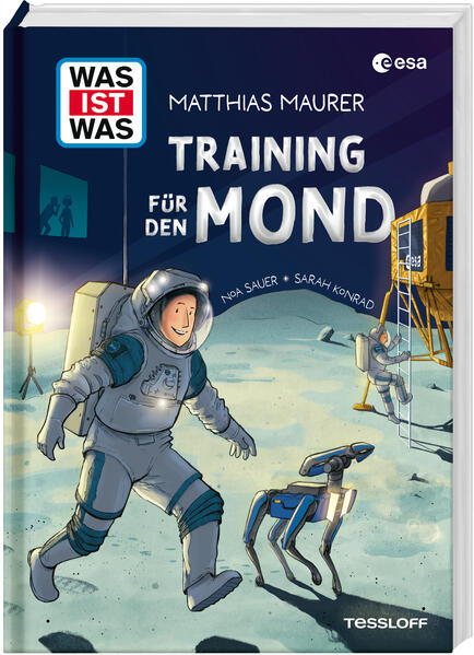 Produktbild: WAS IST WAS Training für den Mond | Matthias Maurer, Sarah Konrad