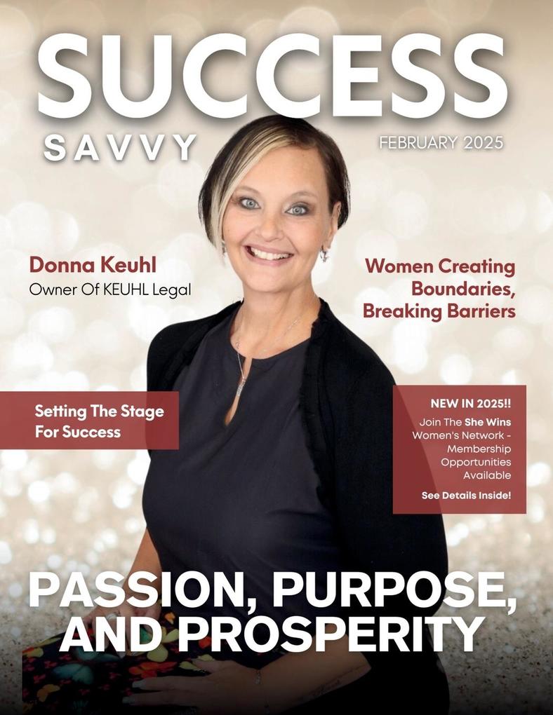 Produktbild: Success Savvy Magazine | Hanna Olivas, Luna Carlos