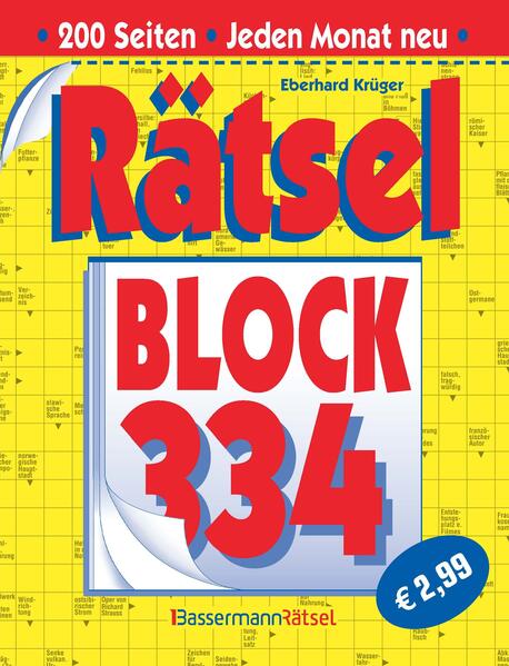 Produktbild: Rätselblock 334 | Eberhard Krüger