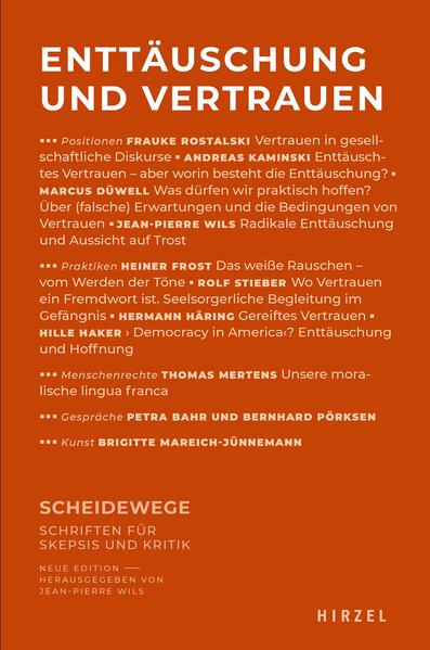 Produktbild: Enttäuschung und Vertrauen