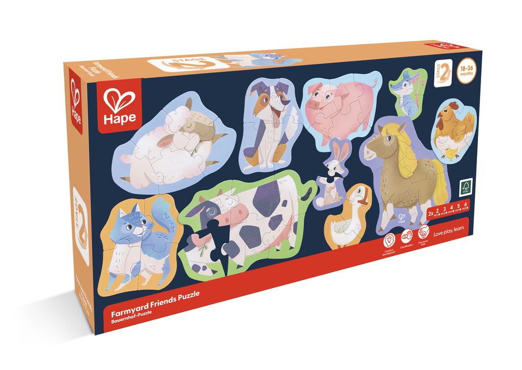 Produktbild: Hape - Bauernhof-Puzzle