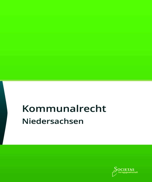 Produktbild: Kommunalrecht Niedersachsen