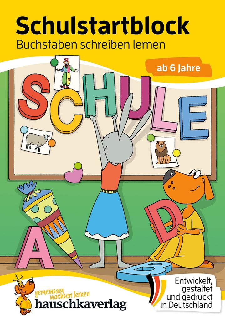 Produktbild: Schulstart-Block ab 6 Jahre - Buchstaben schreiben lernen | Ulrike Maier