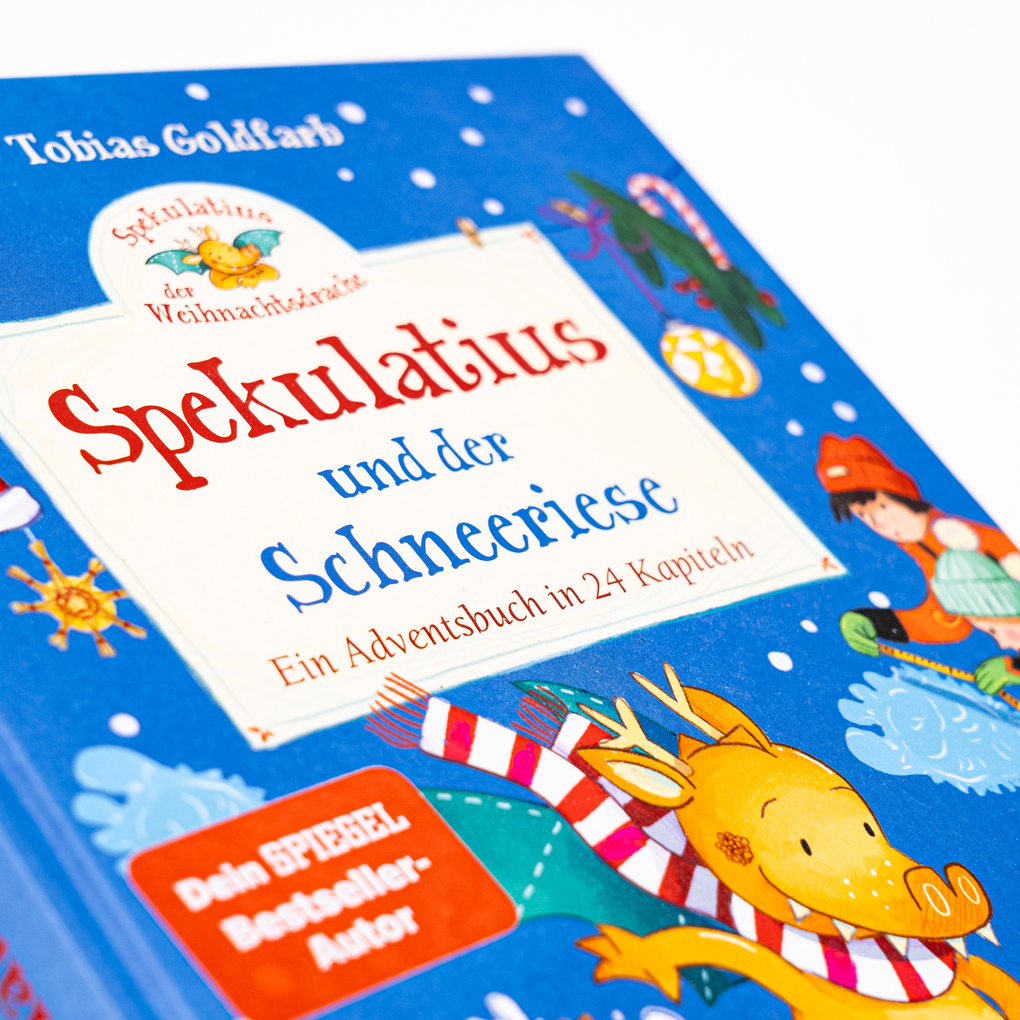 Weitere Ansicht: Spekulatius, der Weihnachtsdrache. Spekulatius und der Schneeriese | Tobias Goldfarb