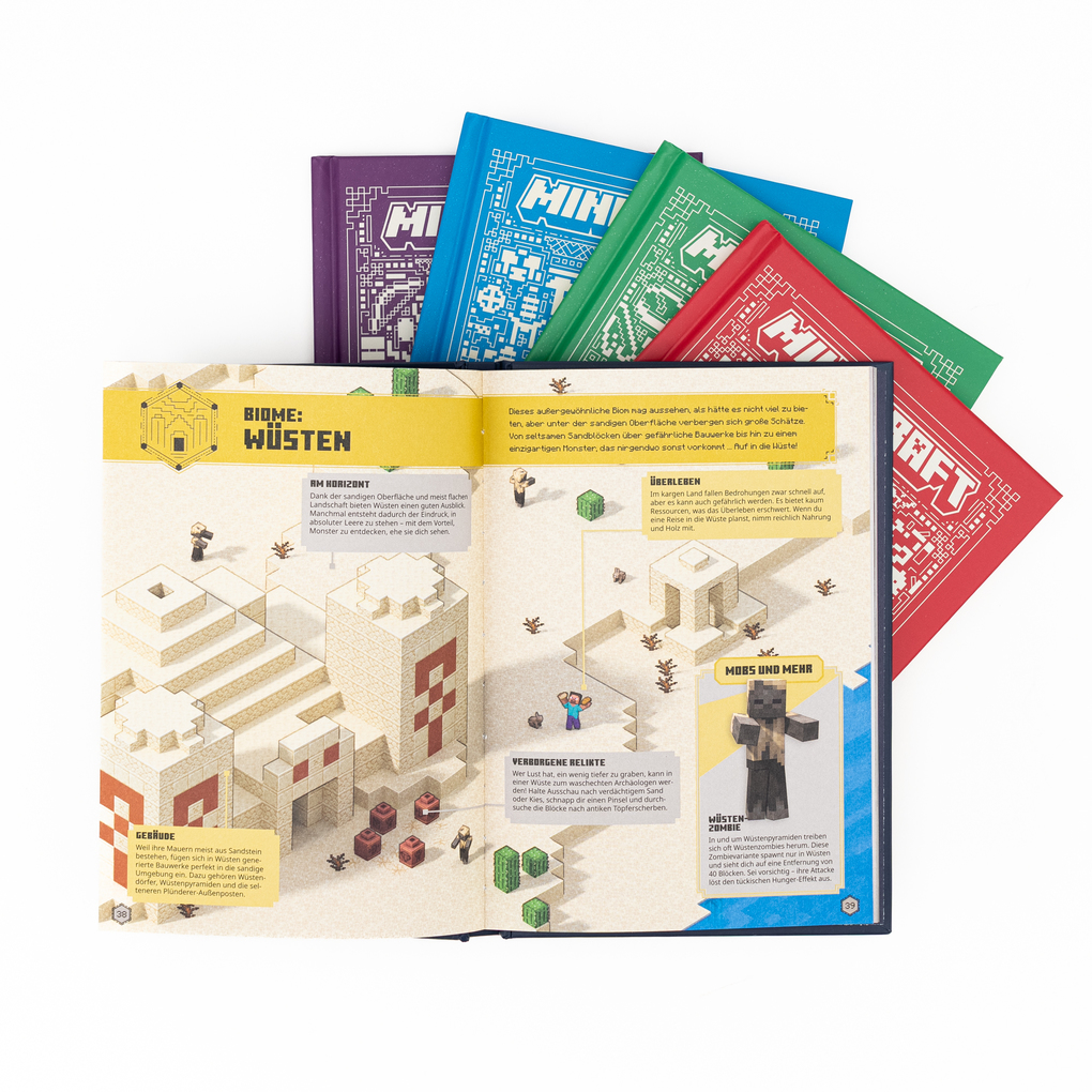 Weitere Ansicht: Minecraft Alle offiziellen Handbücher zum Spiel | Mojang AB, Minecraft
