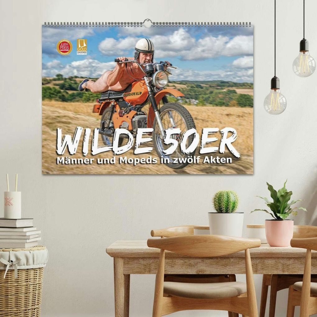 Weitere Ansicht: Wilde50er (Wandkalender 2026 DIN A2 quer), CALVENDO Monatskalender | Frank Kremer & Richard Kiefer, Calvendo