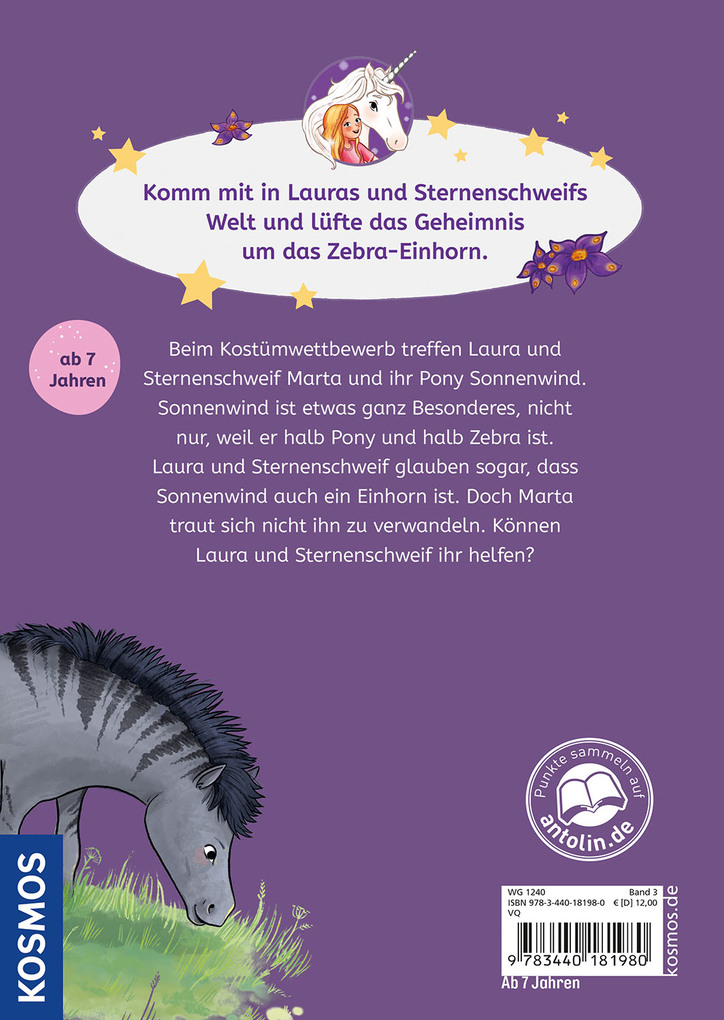 Weitere Ansicht: Sternenschweif, 3, Das Zauber-Zebra | Linda Chapman, Carola von Kessel