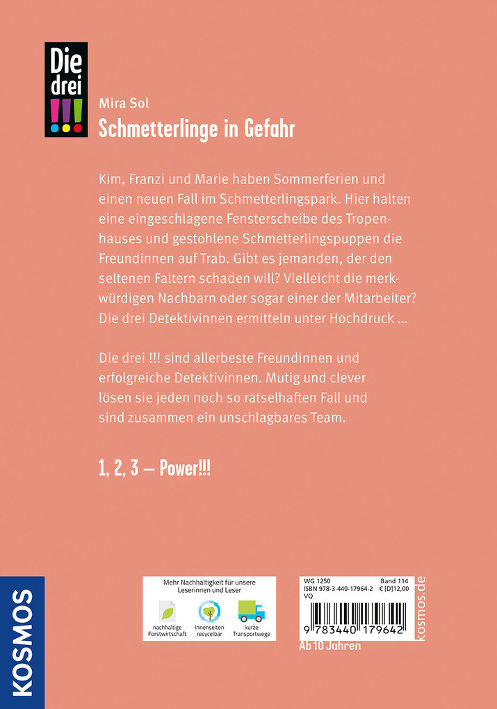 Weitere Ansicht: Die drei !!!, 114, Schmetterlinge in Gefahr | Mira Sol